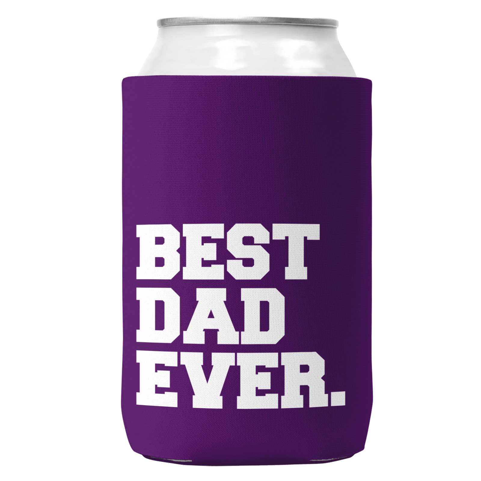 Best Dad Ever. Can Coozie/Cooler for 12oz Cans